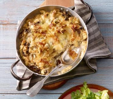201611 sauerkraut knoepfli auflauf mit-braunen zwiebeln
